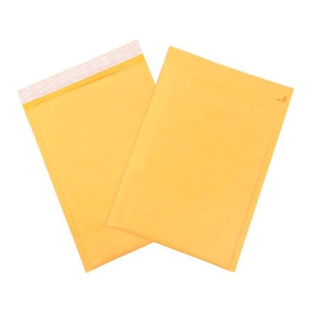 Box Packaging Self Seal Bubble Mailers w/Tear Strip No 6 12-1/2W x 19L Golden Kraft 50/Pk B859SSTT